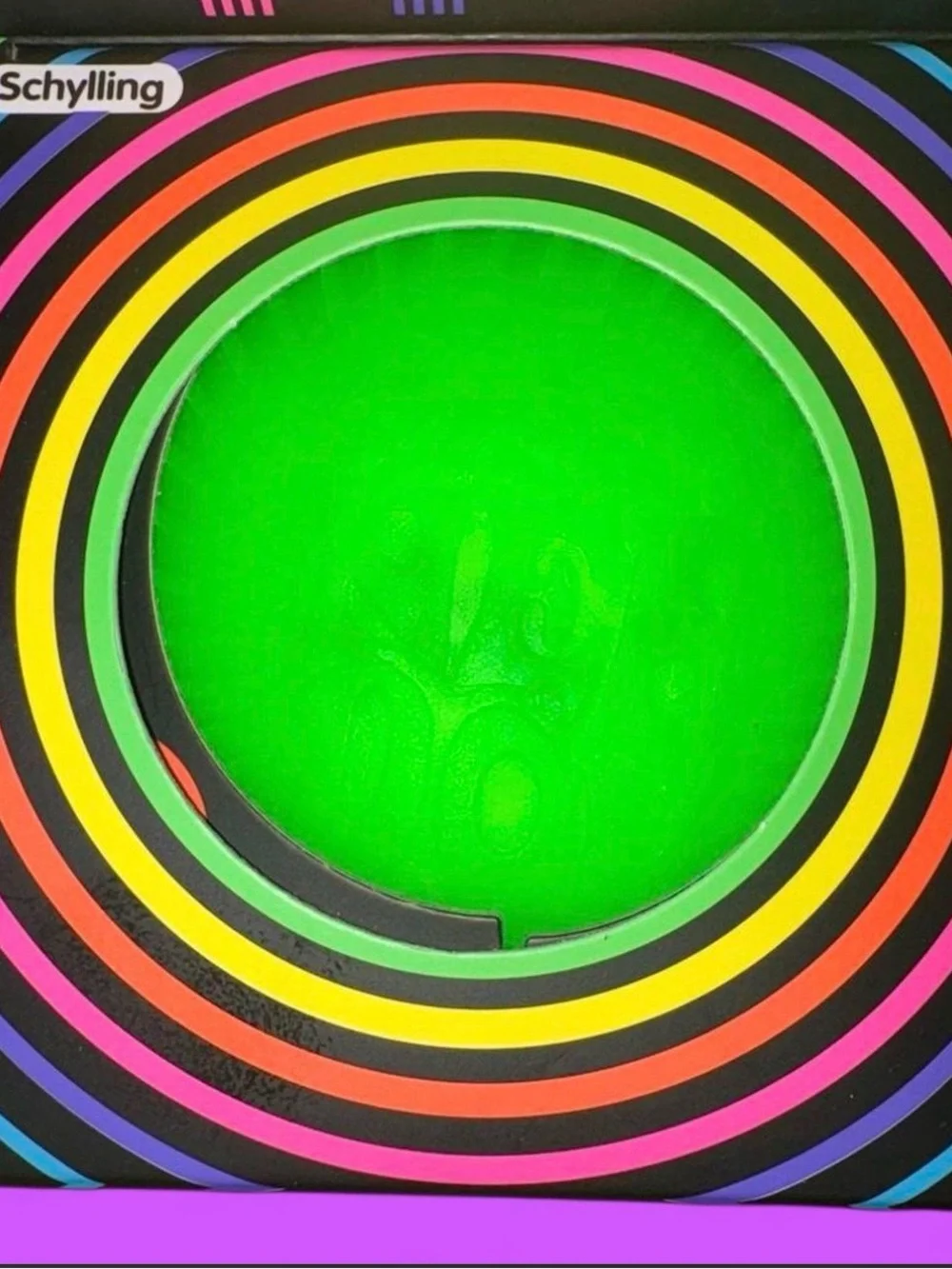 💯 authentic Schylling Nee-Doh super Ripples green